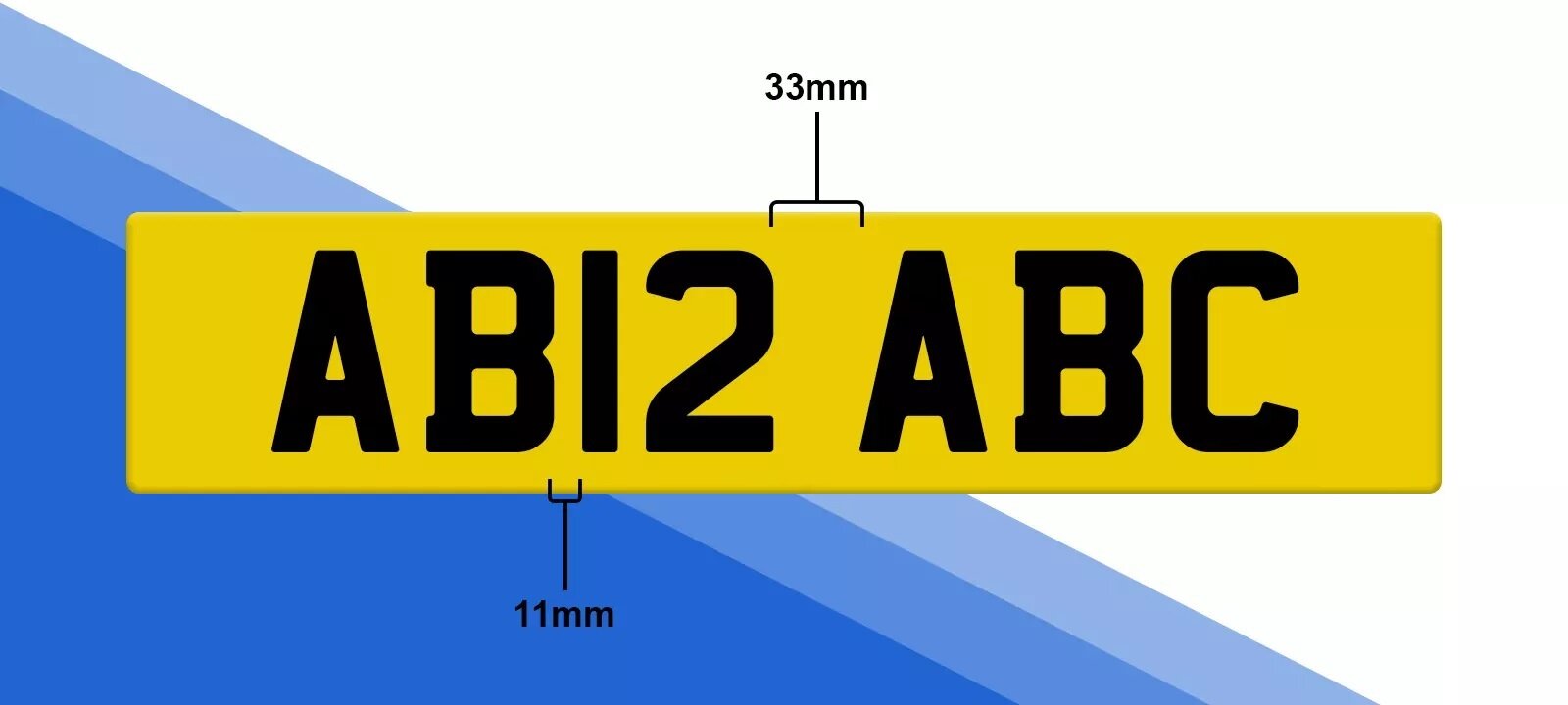 What Are The Number Plate Spacing Laws?